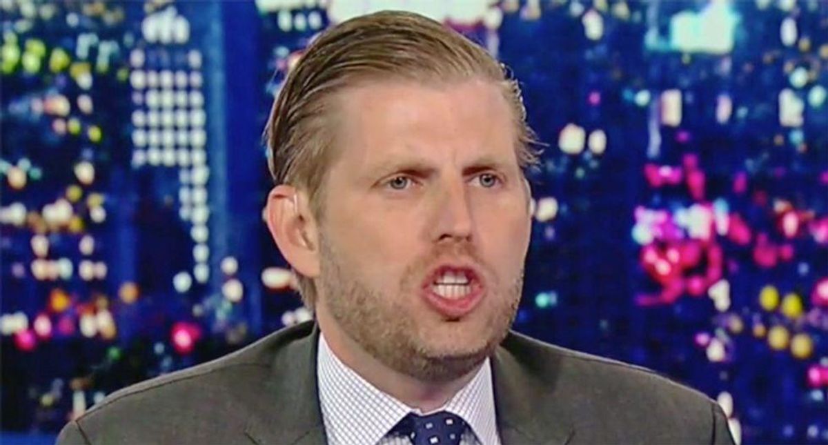 Eric Trump's lawyer drops him as client in Trump Org fraud suit....