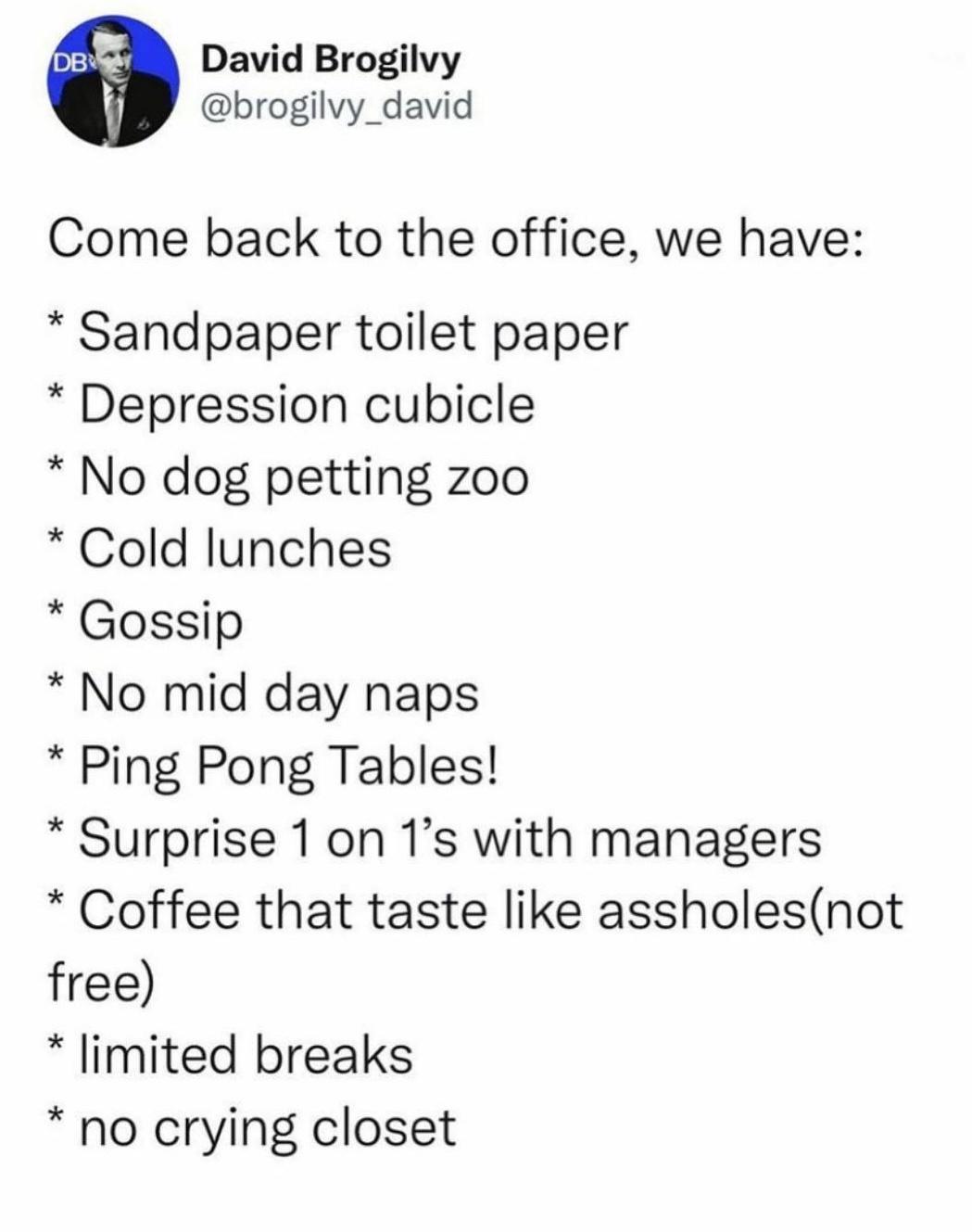 Wait did you say ping pong tables? I don&rsquo;t have one of those&hellip;