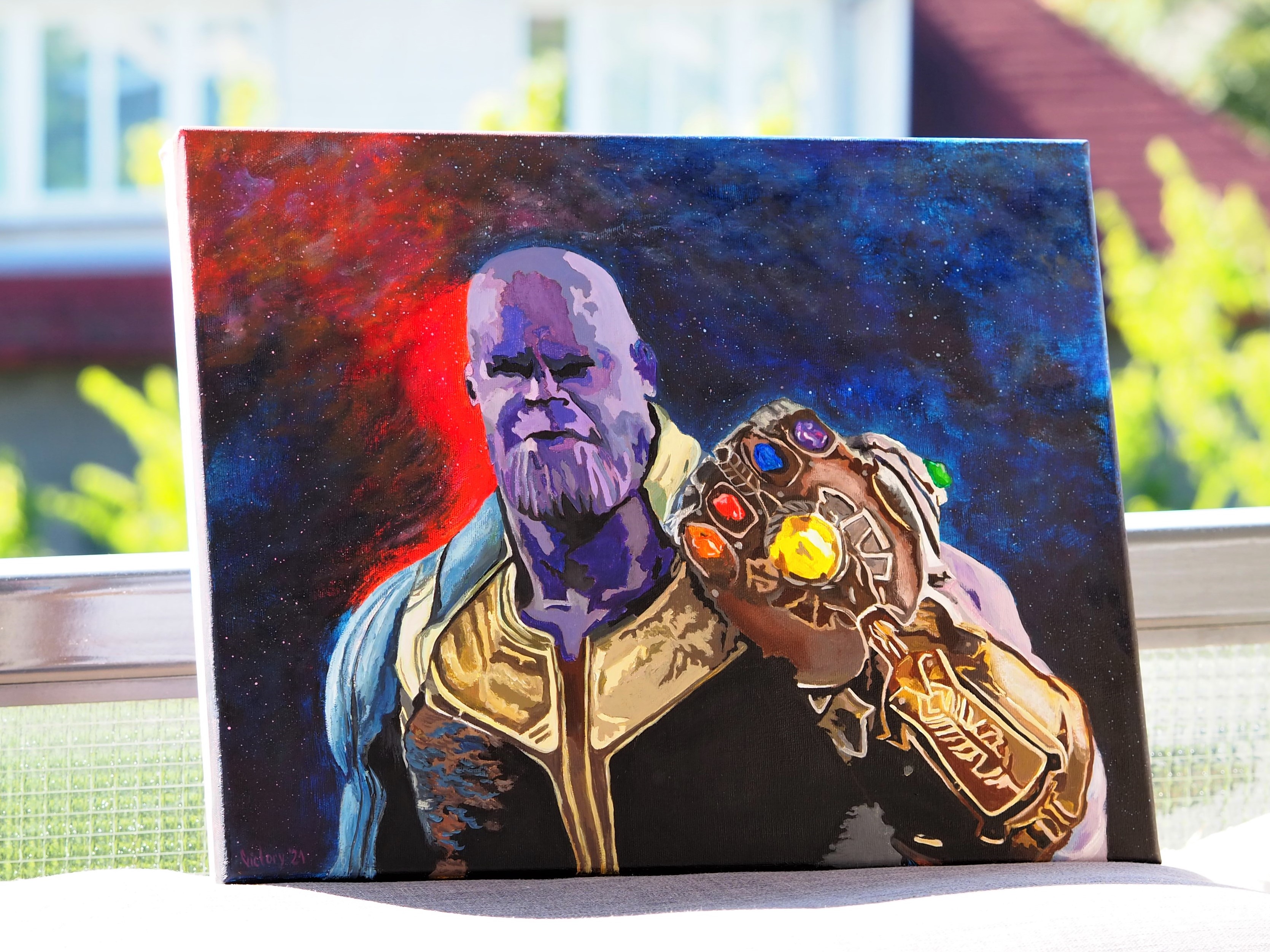 I paint stuff, painted the one and only Almighty Thanos! Hope ya like it!
