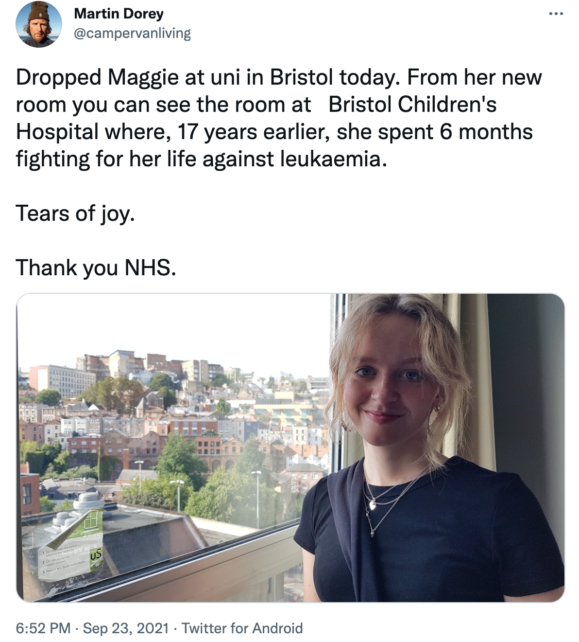 A heartwarming conversation from Twitter