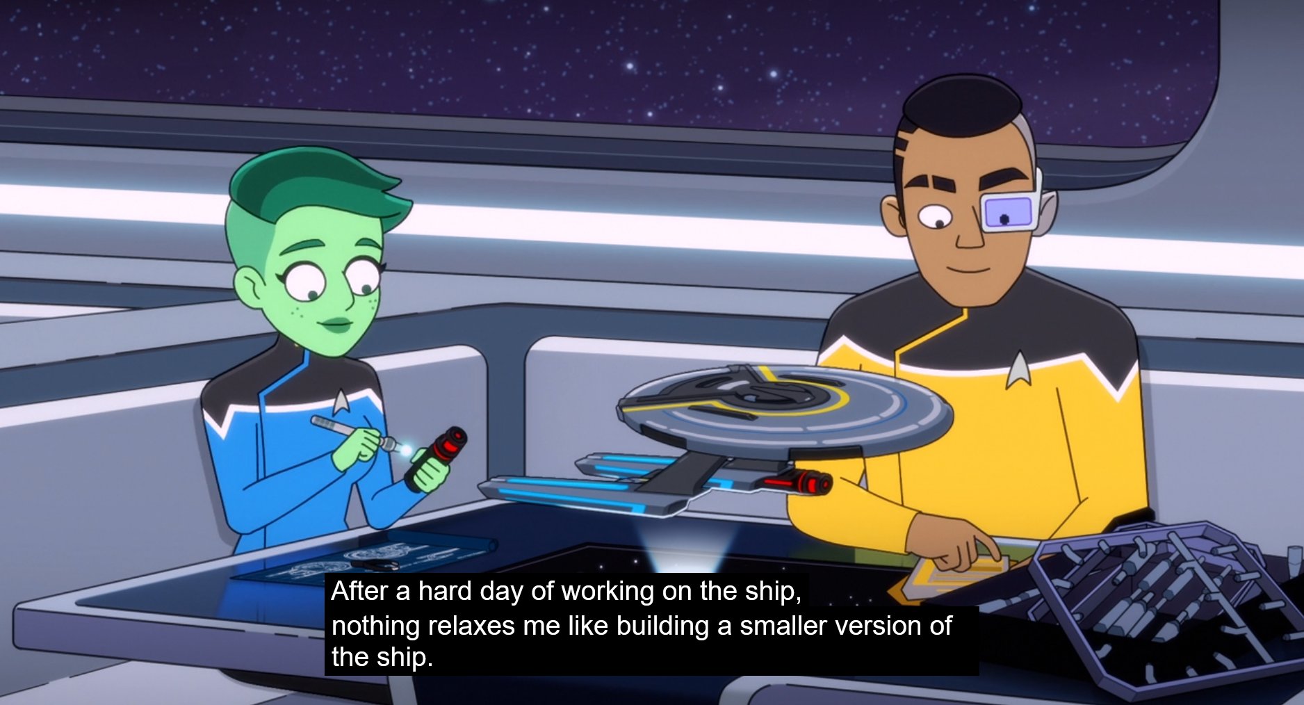 This Would Be Me If I Were In Starfleet