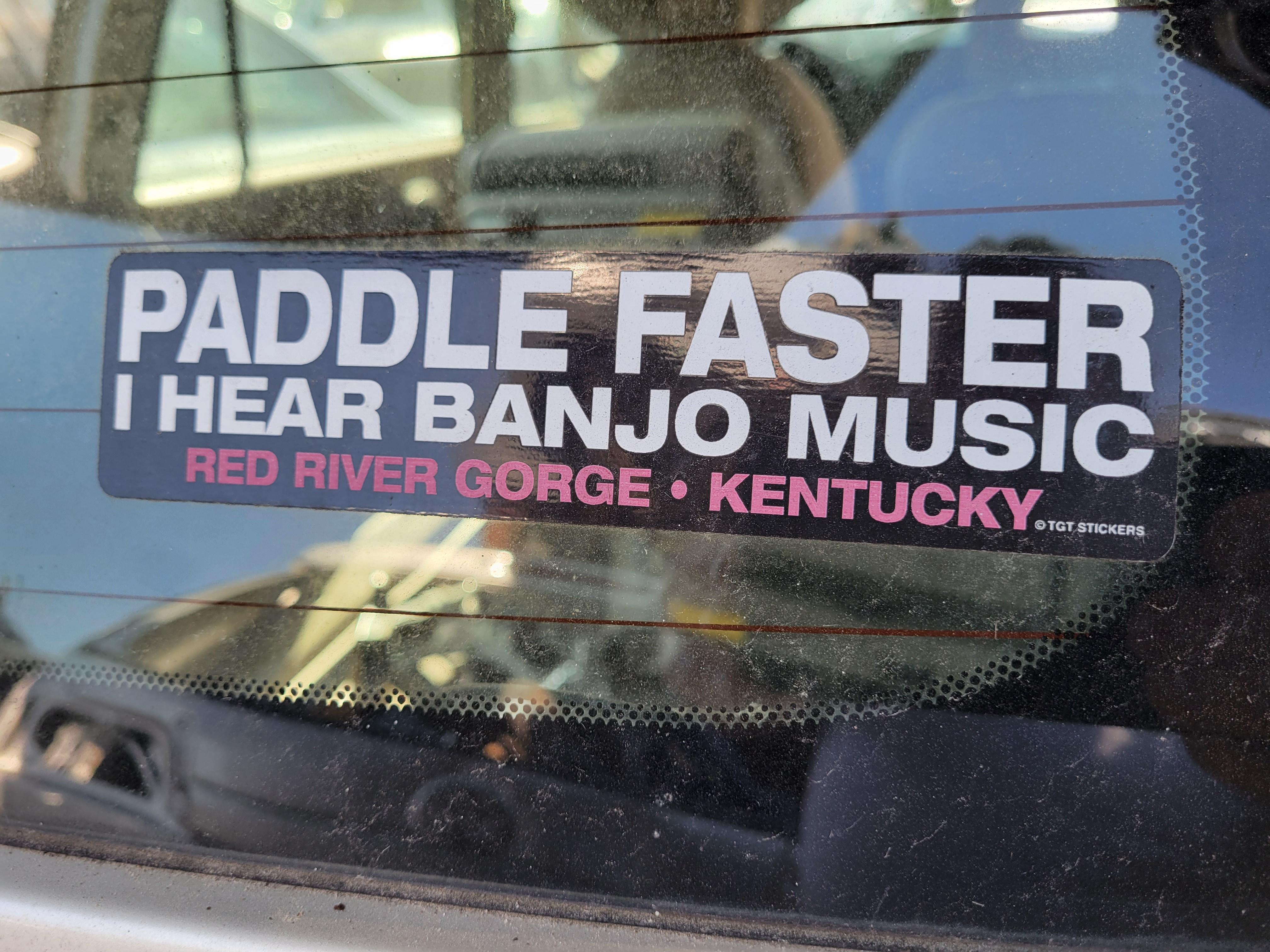 If you have seen the movie Deliverance, this might give you a chuckle.