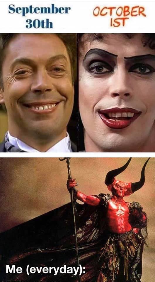 Who's a Tim Curry fan&nbsp;