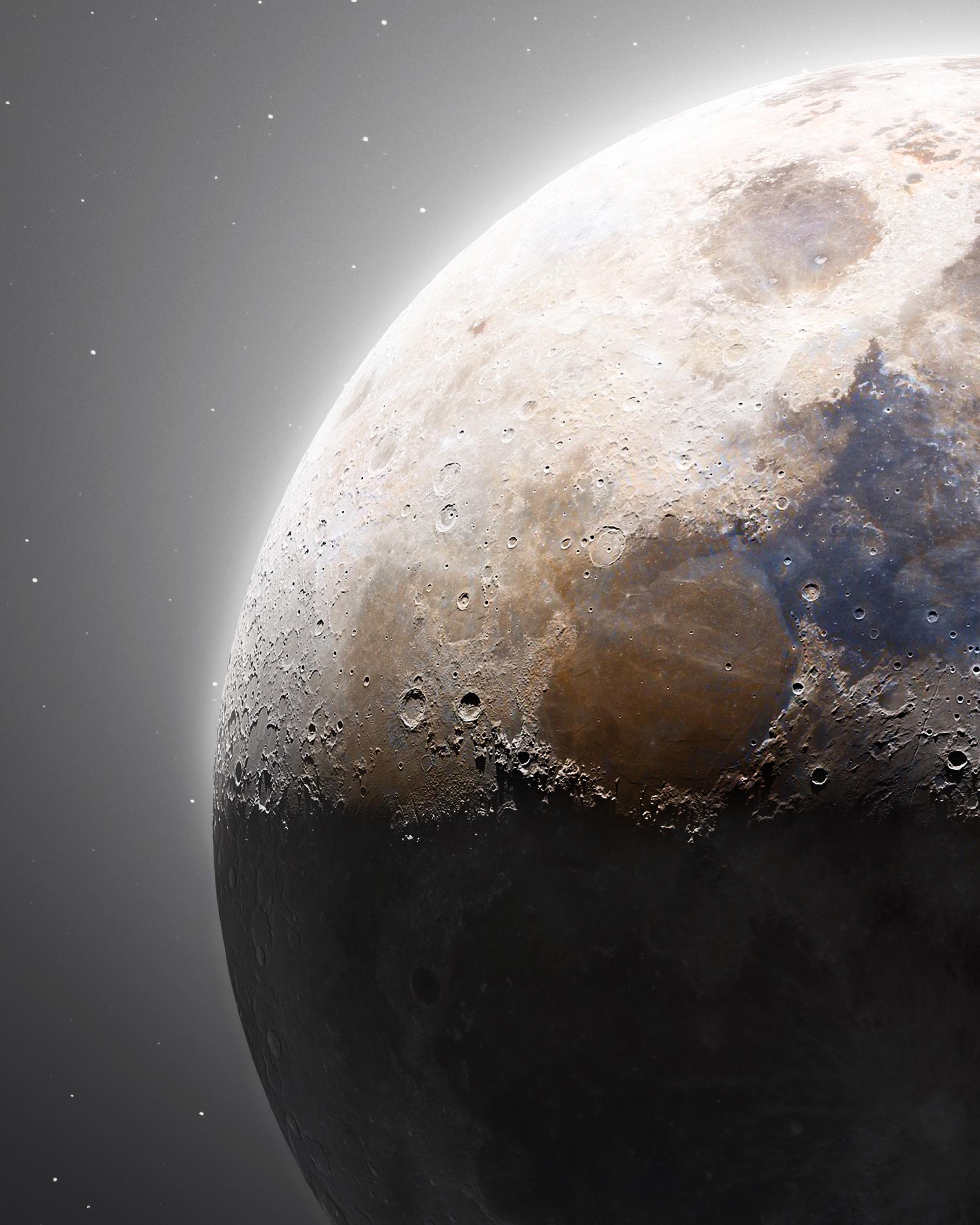 Another closer view on one of my most detailed Moon picture I've made so far (zoom in!)