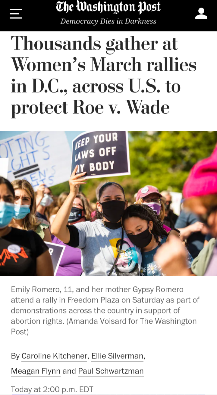 Protests across the US today