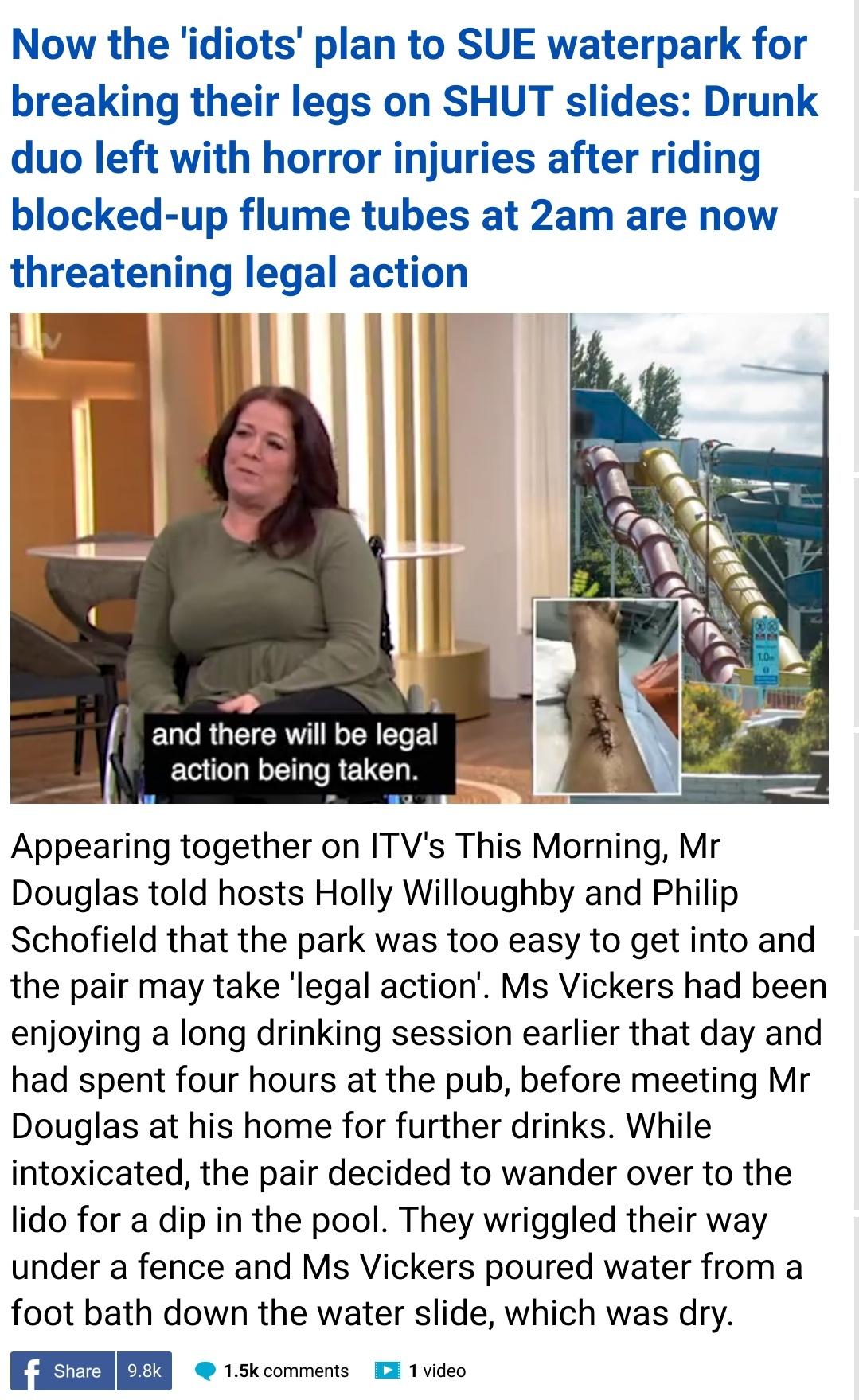 Could be on a slippery slope to lose that case.