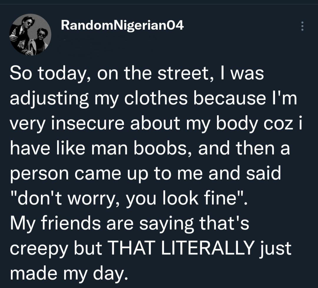 Wholesome really. We need more people like this xD