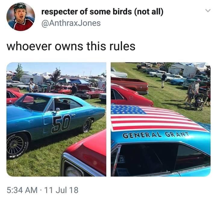 Oh you could mount flamethrowers on it and name it the General Sherman