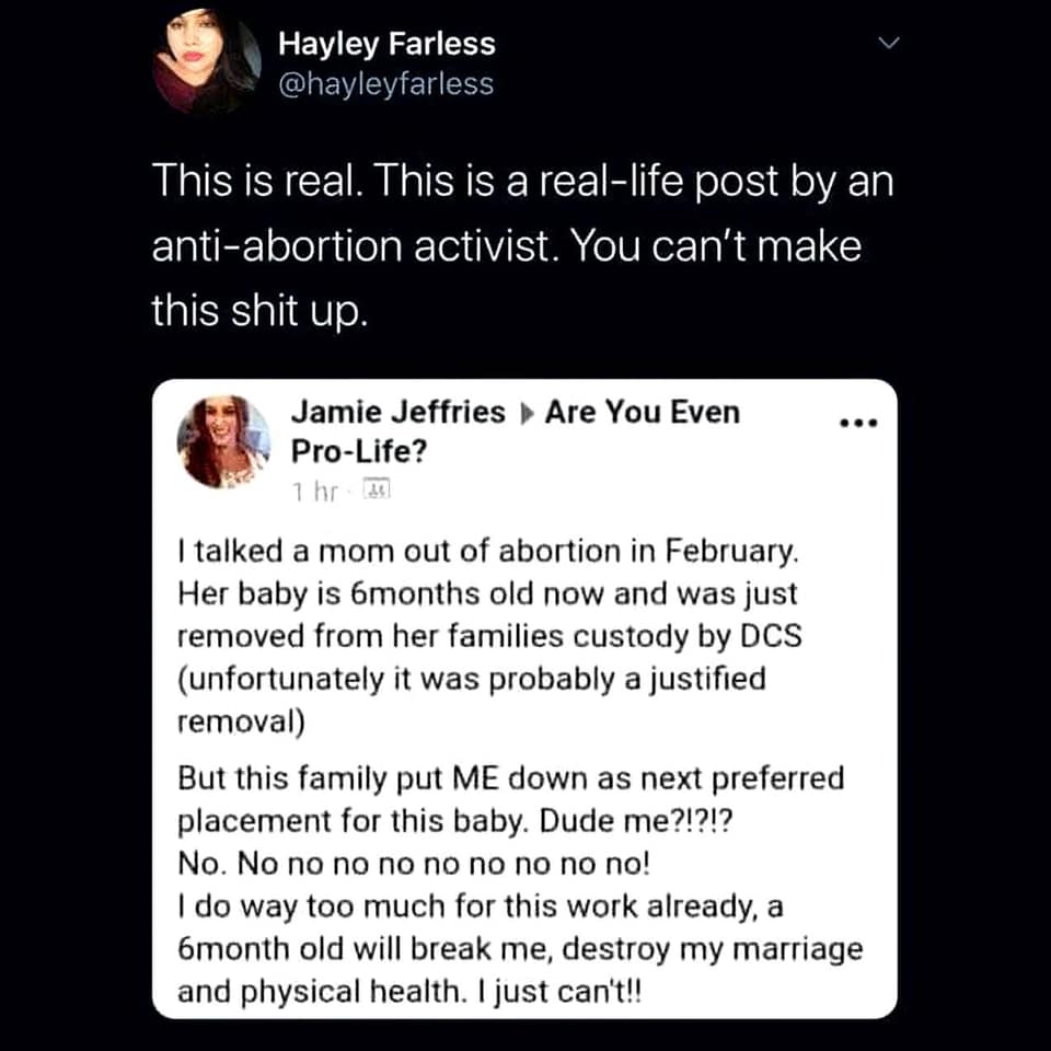 When they run face-first into the point but still somehow miss it