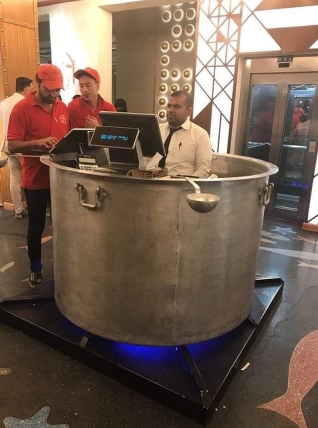 His name is Stew, and he's the Souperviser