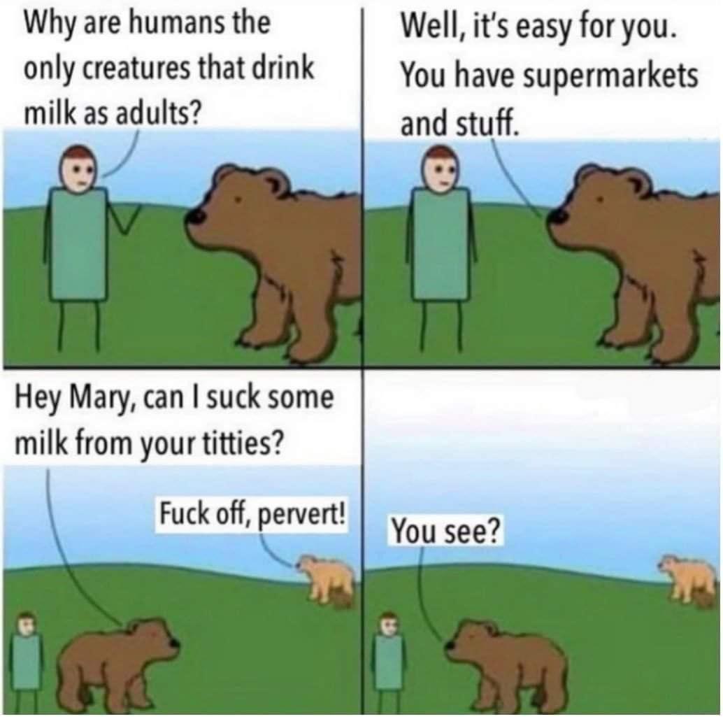 &ldquo;Why Are Humans The Only Creatures That Drink Milk As Adults?&rdquo;