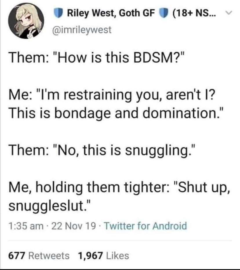 You WILL be the small spoon and YOU WILL enjoy having someone who hugs and comforts you