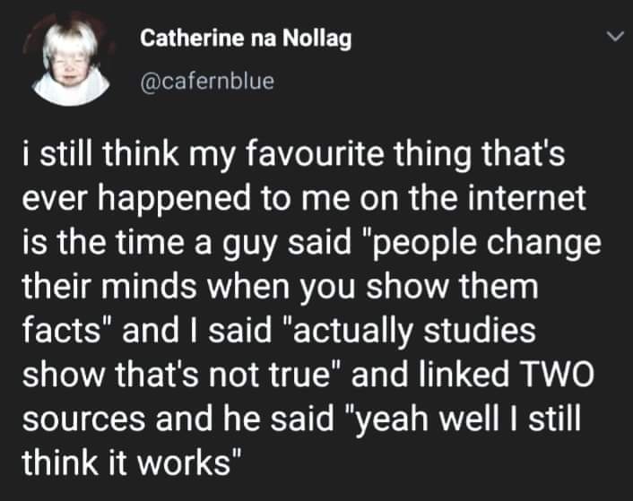 Disproving Your Own Argument&nbsp; Does Bode Well For Your Claim&nbsp;