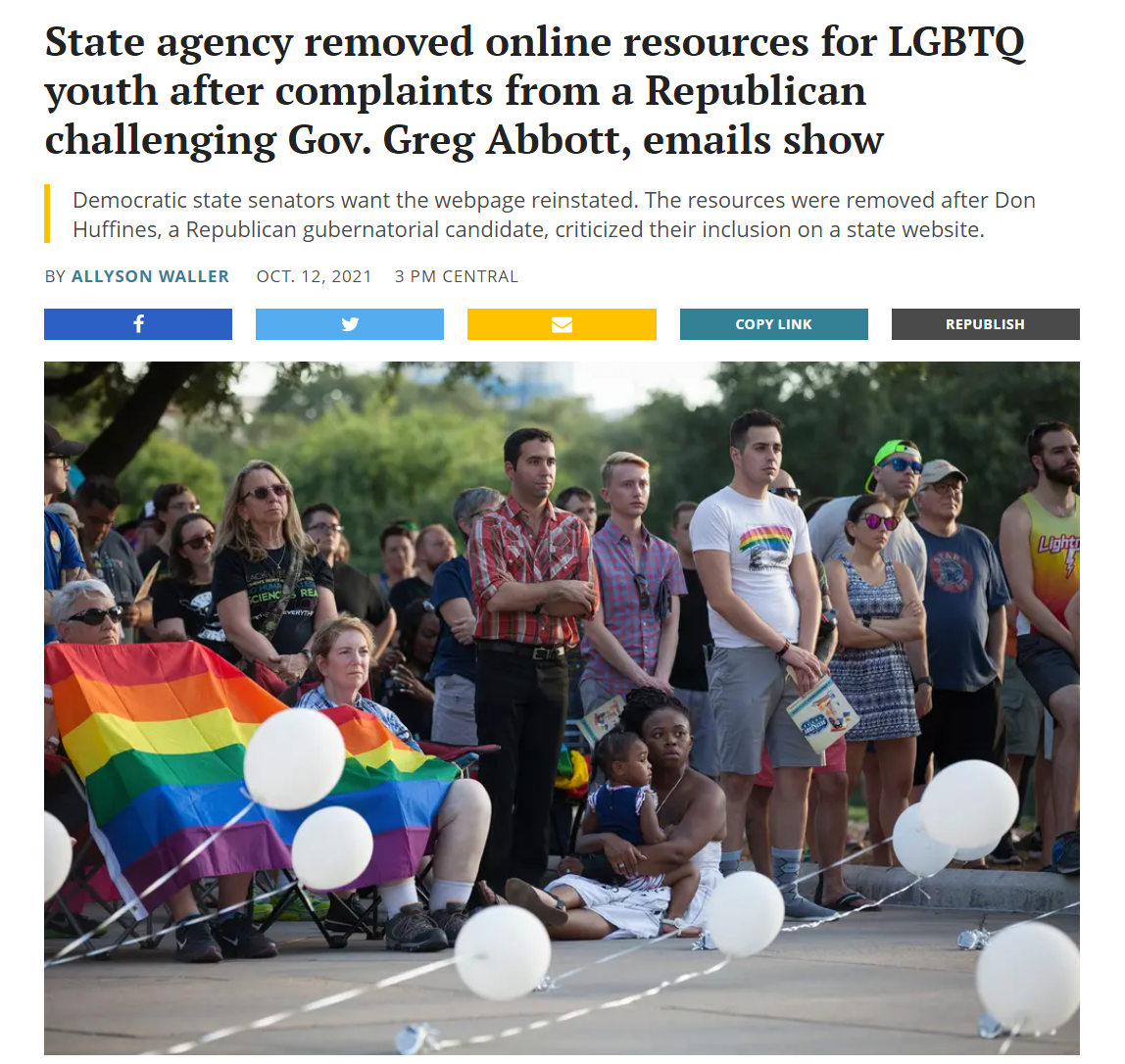 The Texas GOP didn't think Abbott was being cruel enough