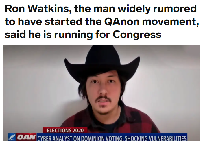 Con artist behind QAnon is running for Congress in AZ. What could go wrong?