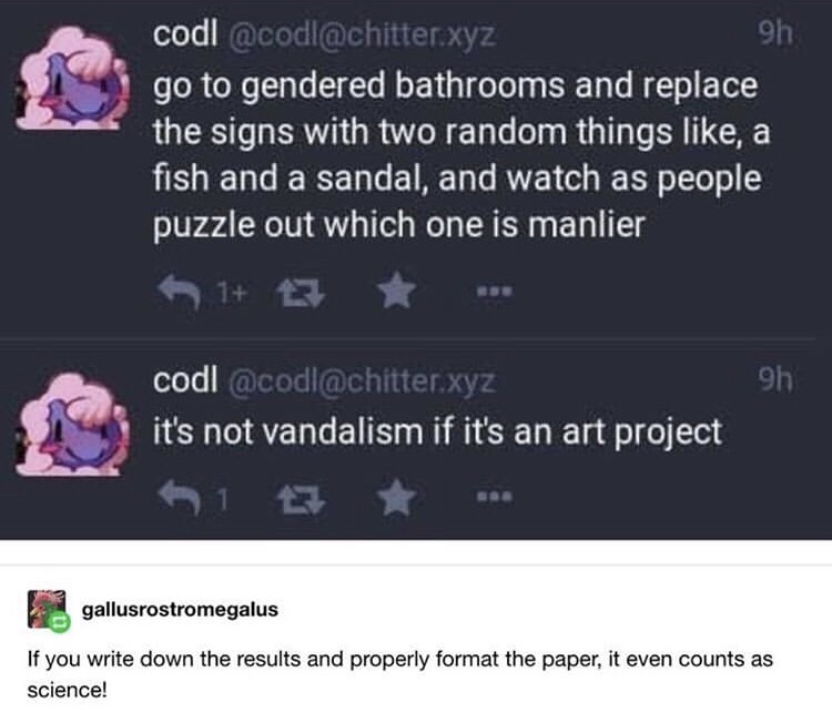 just write down the results