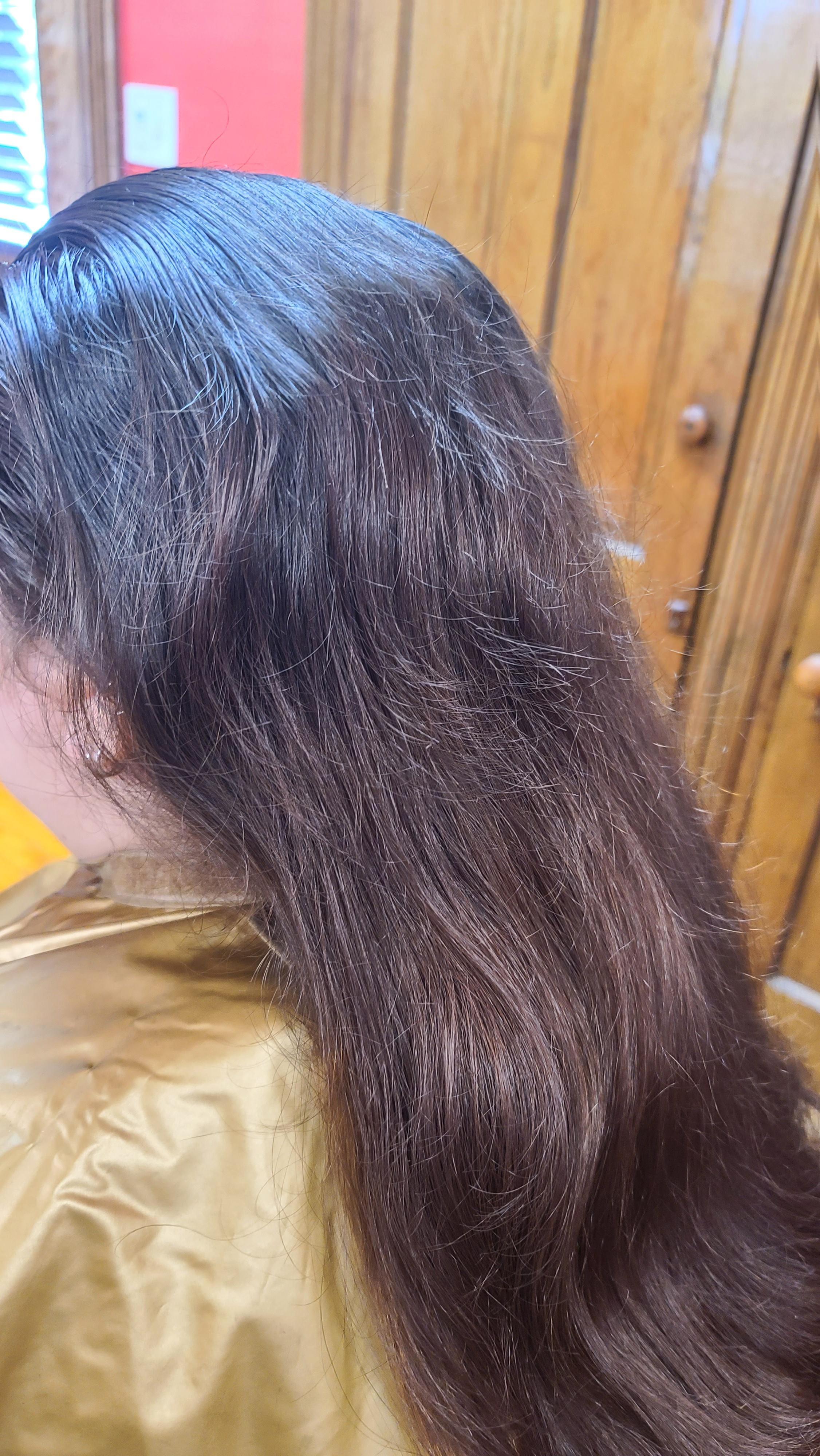 I did a hair thing for my friend for her birthday. I am pretty proud of it and thought I would share