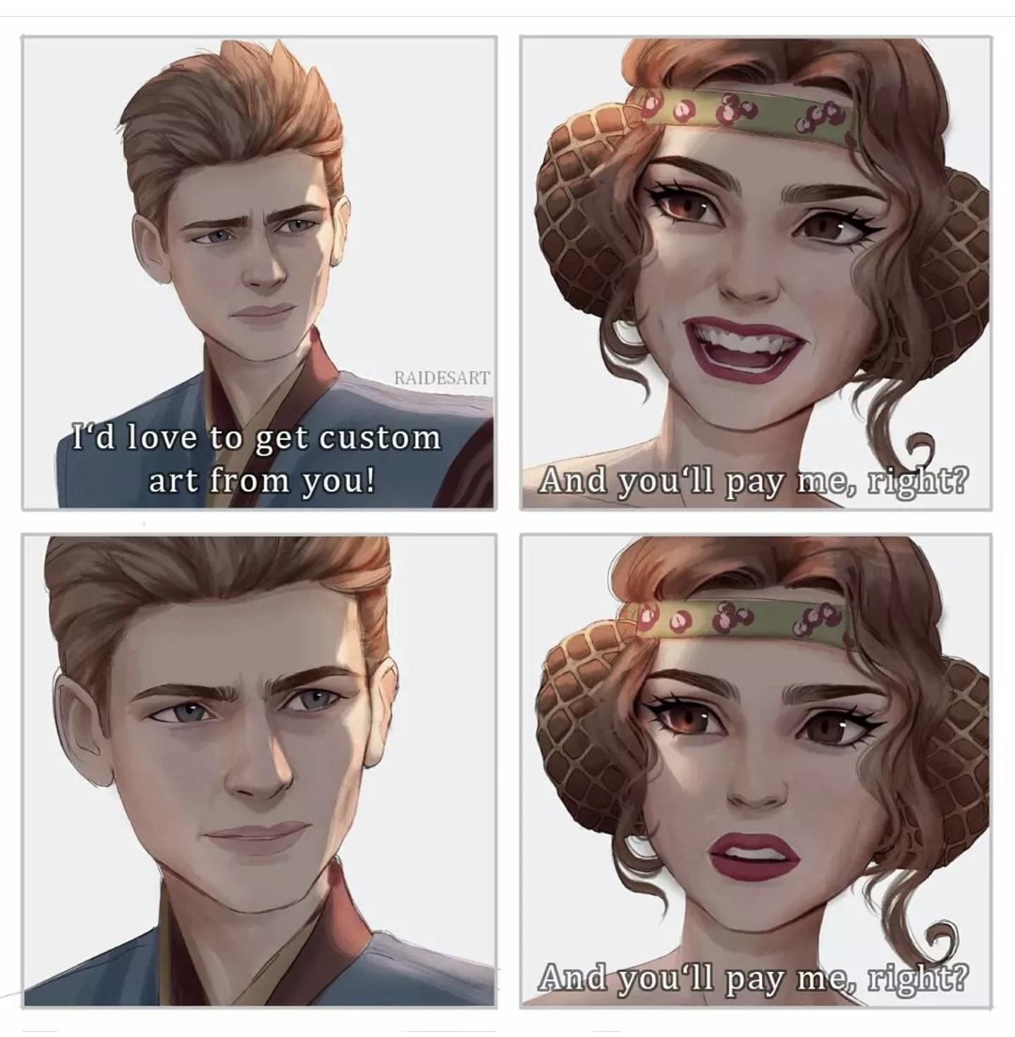 Art/Design/Writing - pay your artisans!