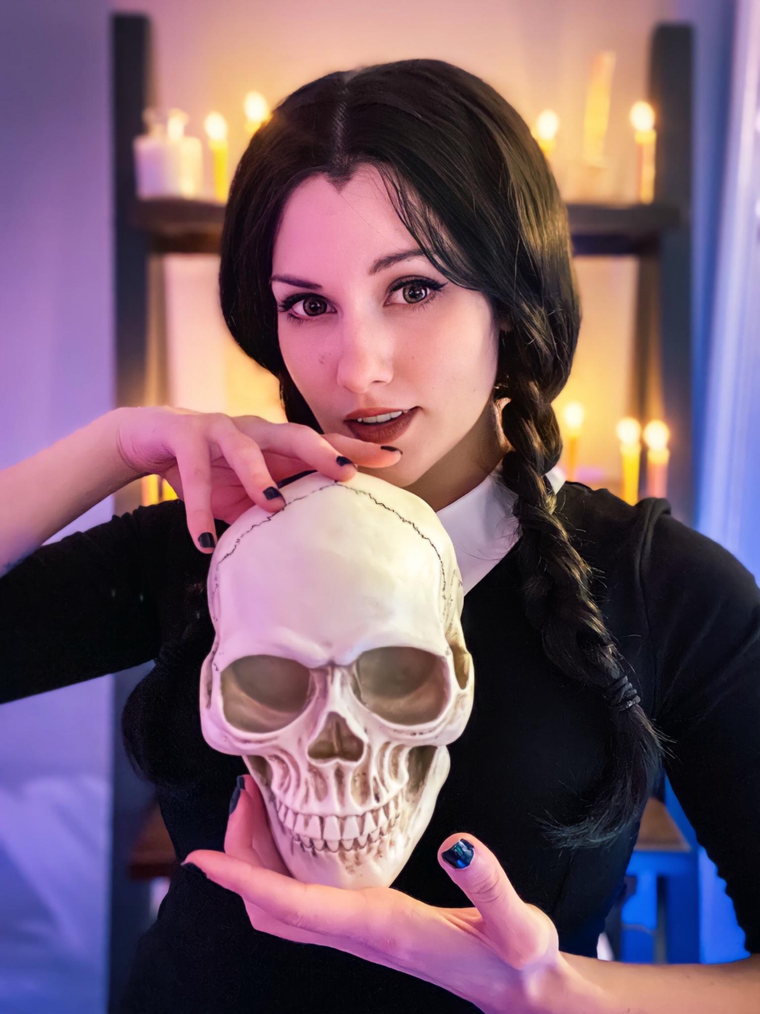 My Wednesday Addams cosplay!
