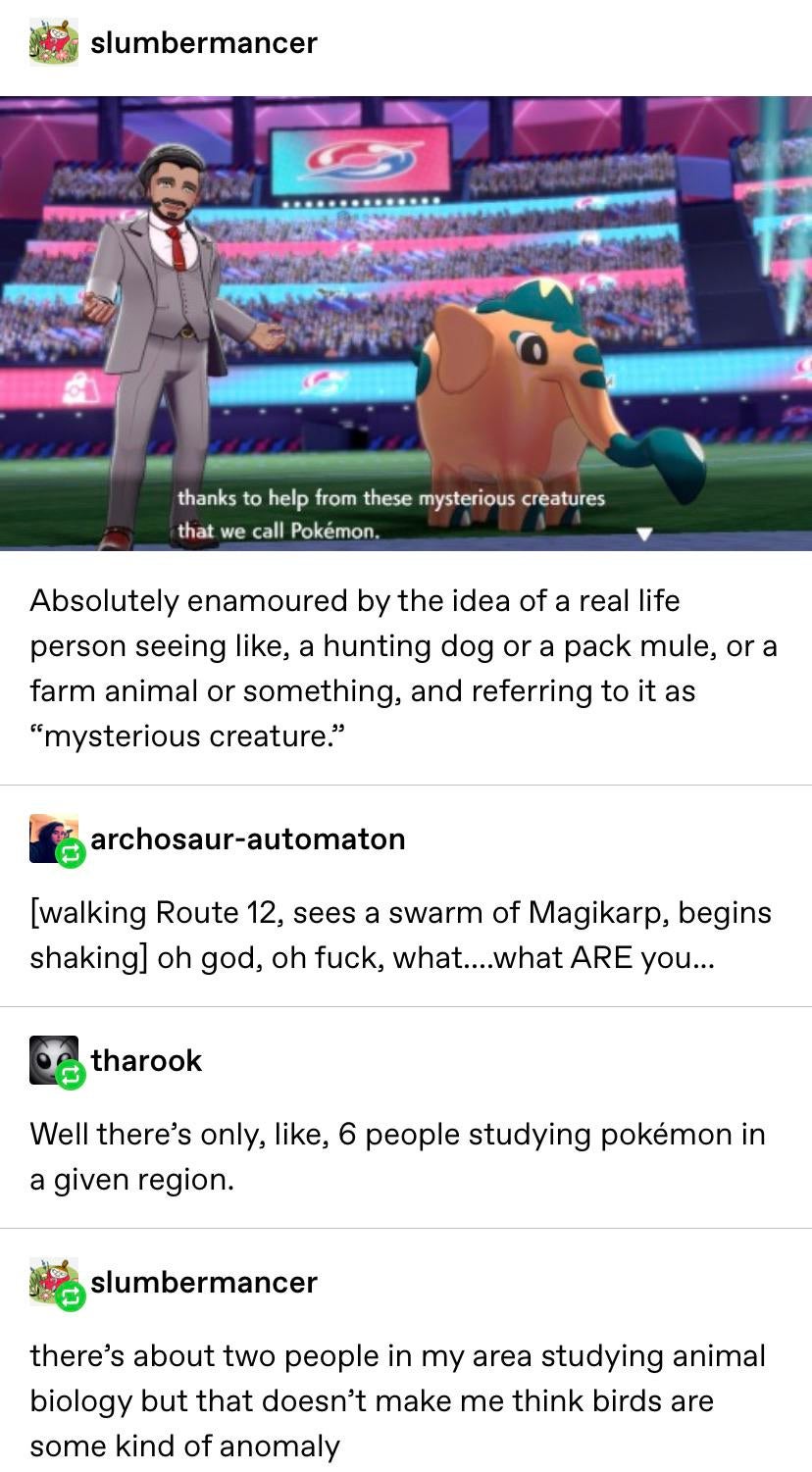 but birds are anomalies