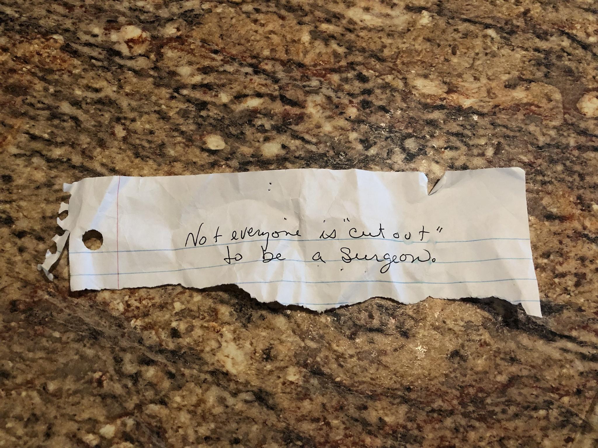 My mothers lasts words.. a pun ffs&hellip;