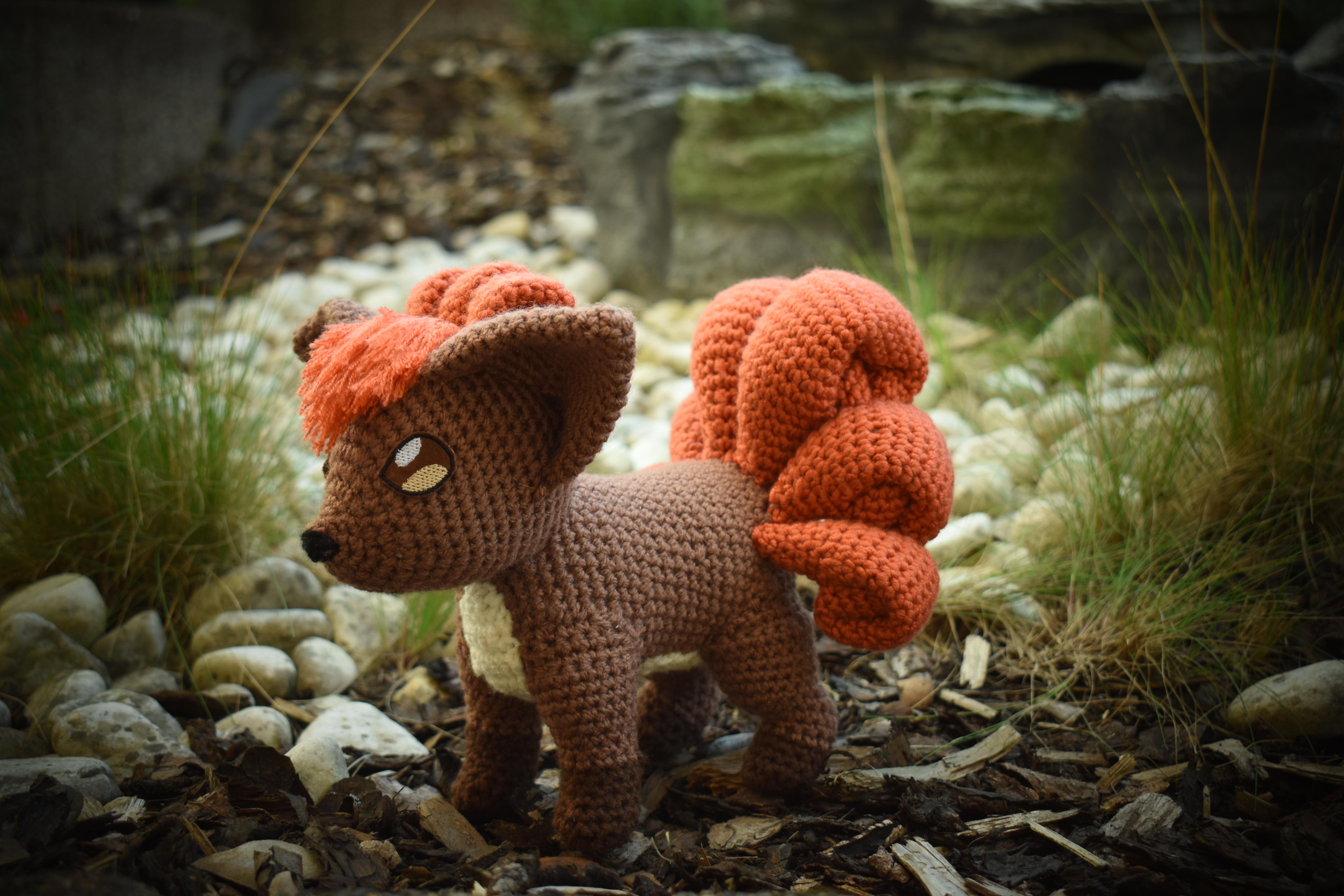 I crochet Vulpix!