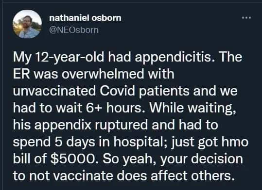 Anti vaxxers where u at?