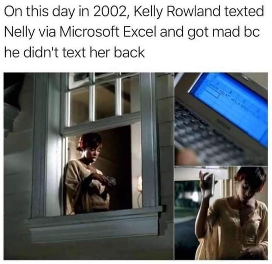The early 2000's was weird man