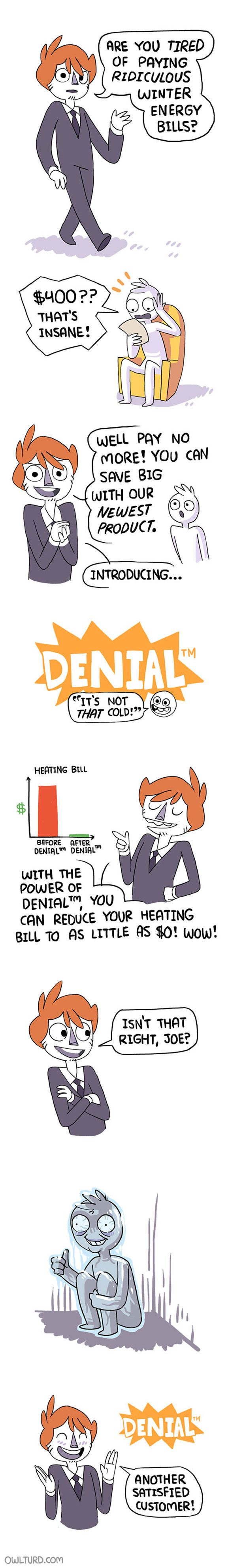Anybody else hold out as long as possible before turning on the heat?
