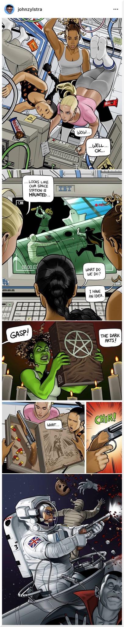 Spooooky space
