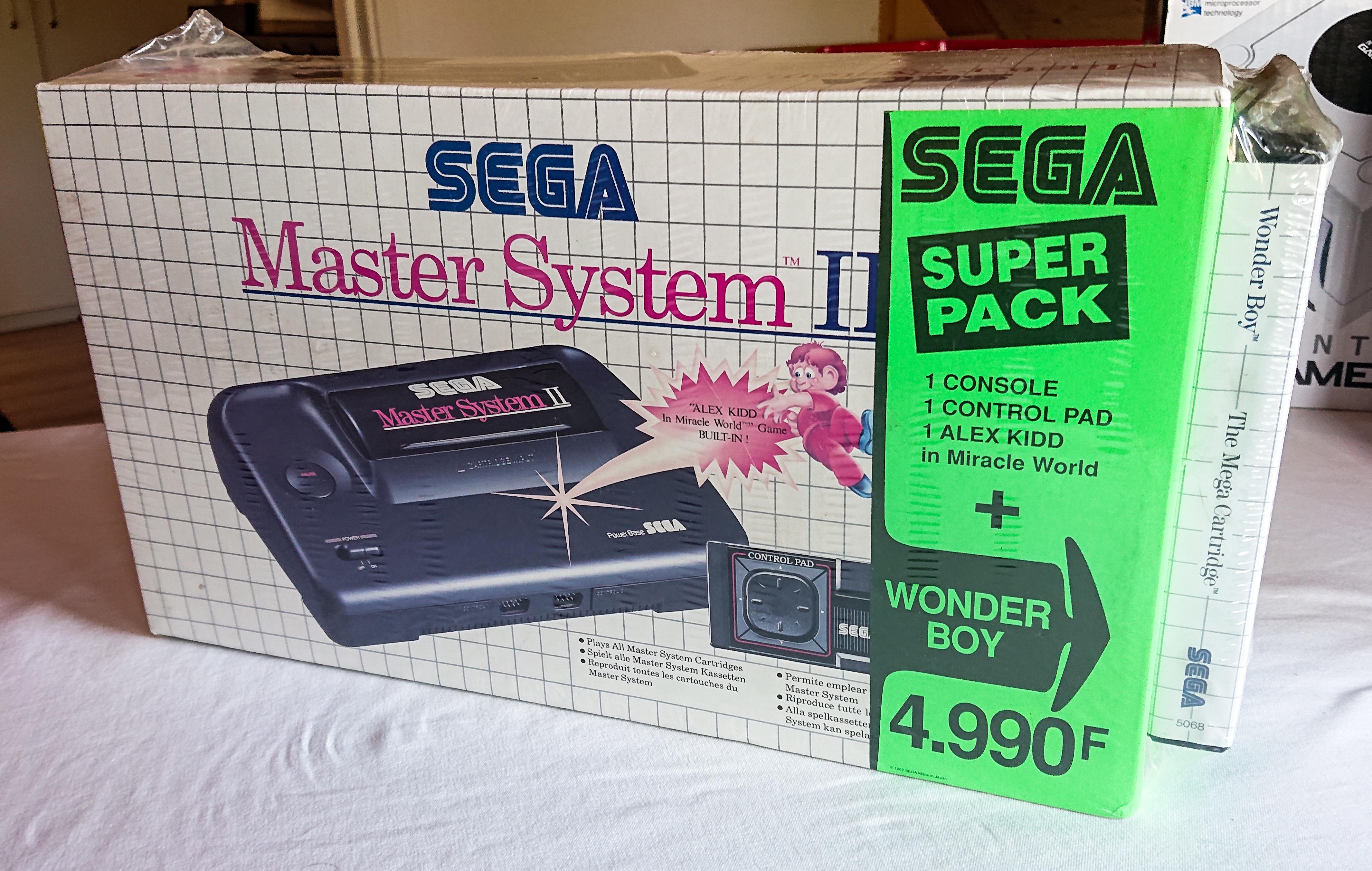 When you think you have the last European sealed Sega Master System 2 from 1990. Need more collectors to confirm..
