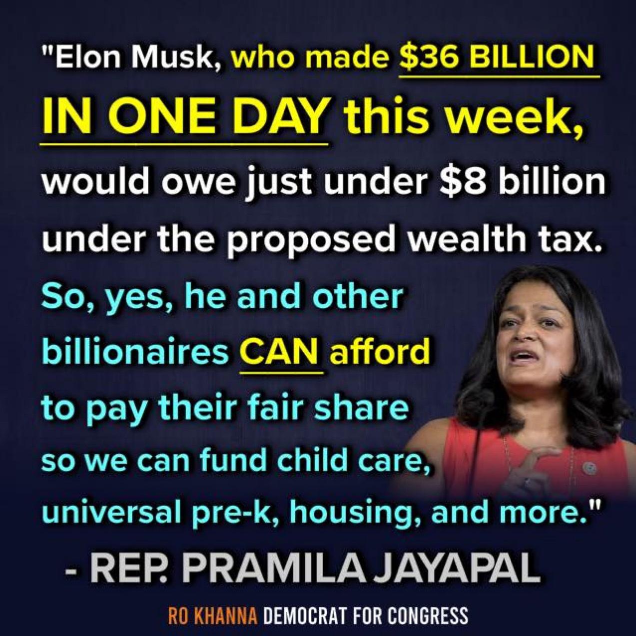 Tax the rich￼