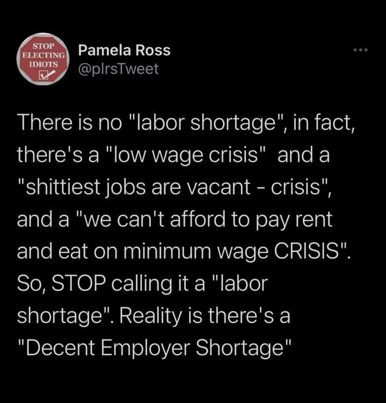 All the good employers don&rsquo;t need employees