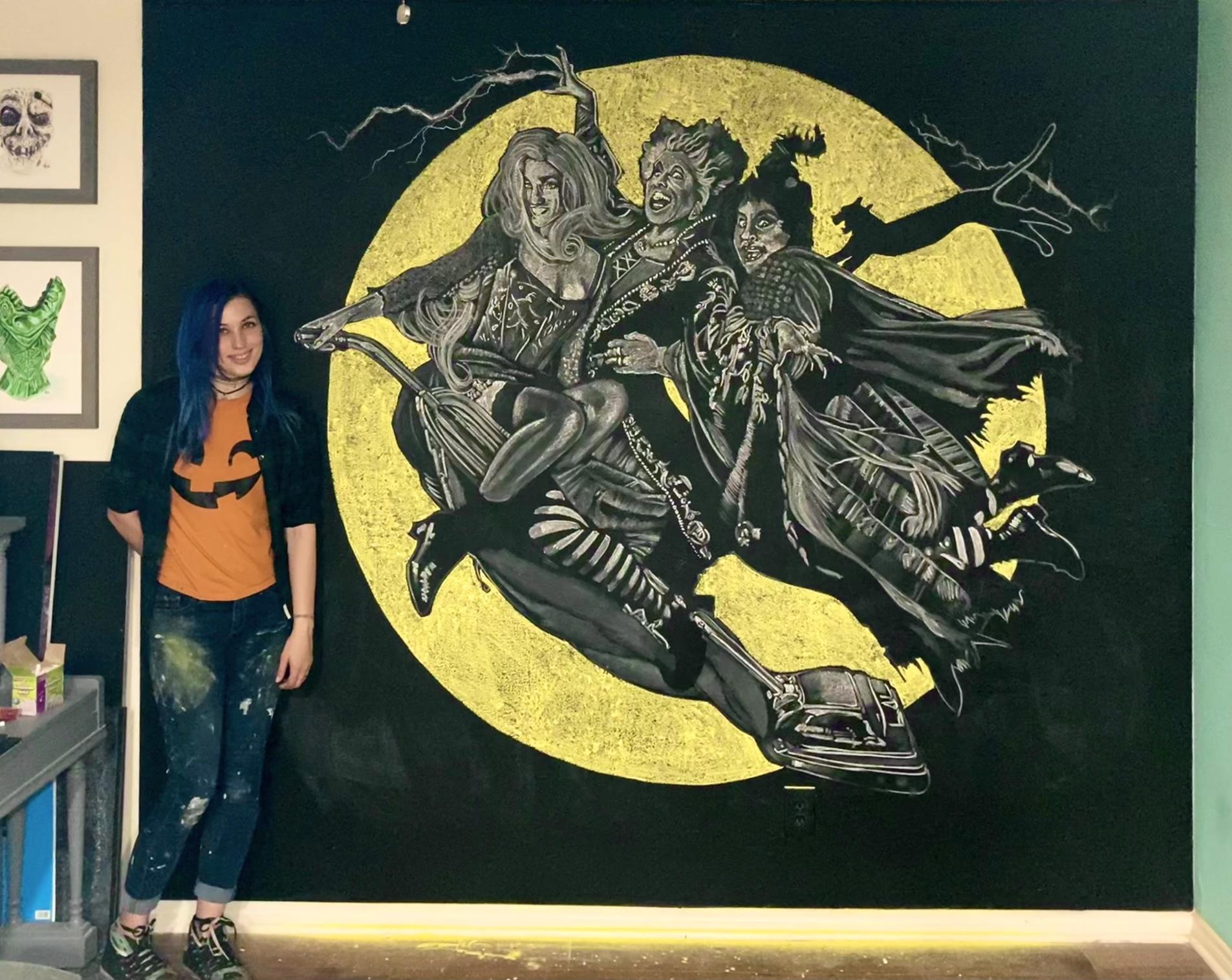 My Hocus Pocus chalk drawing!