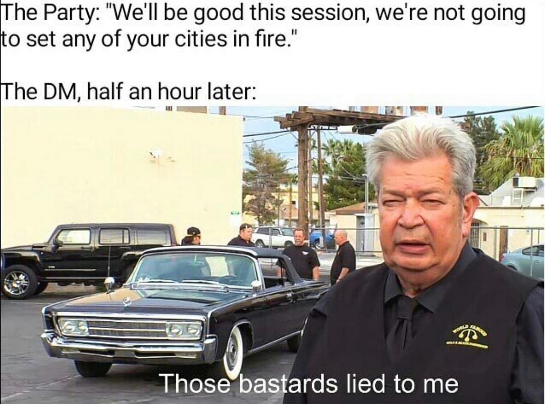 Partial D&D Meme Dump