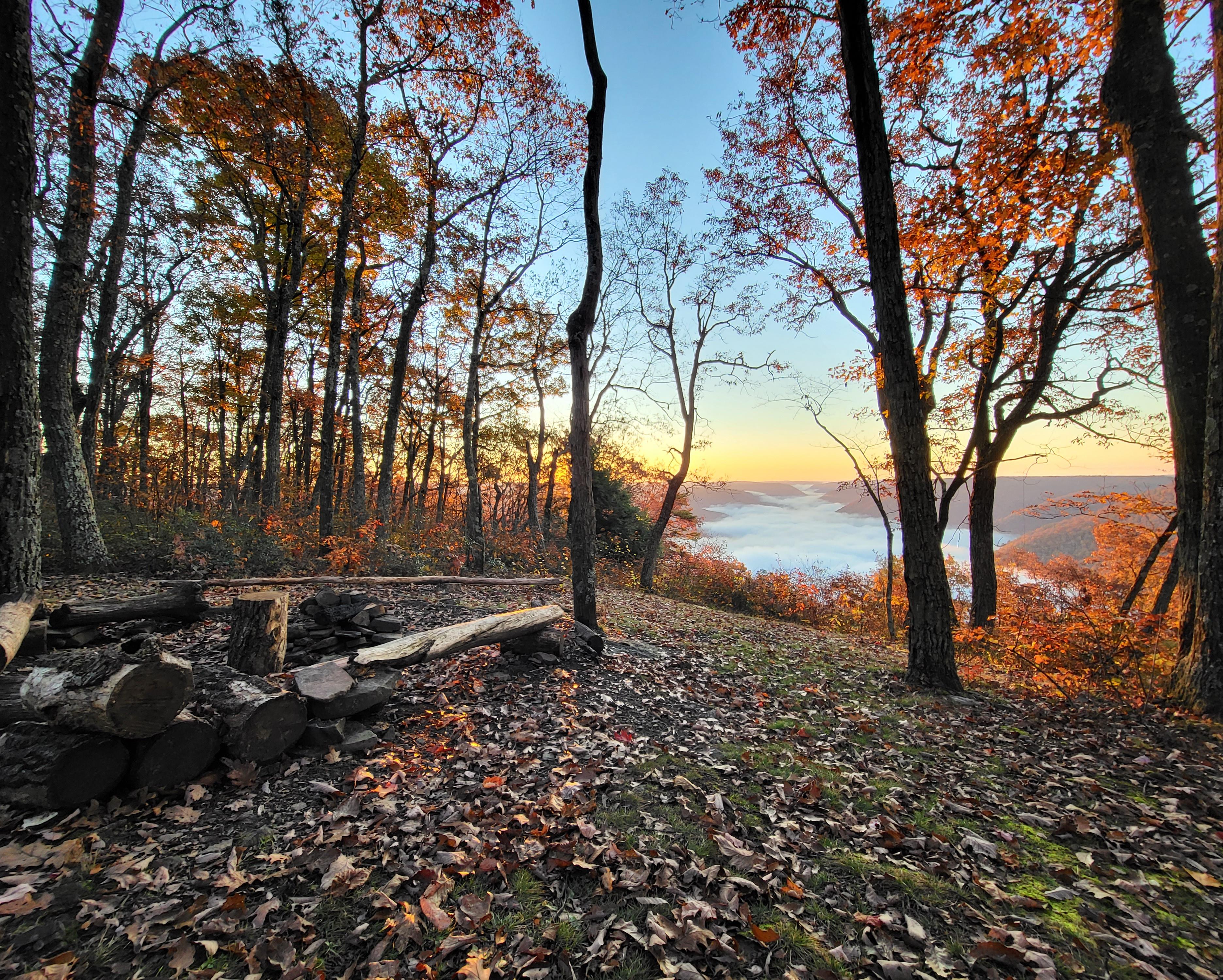 I just did my longest solo hike and was rewarded with this view from my tent this morning.
