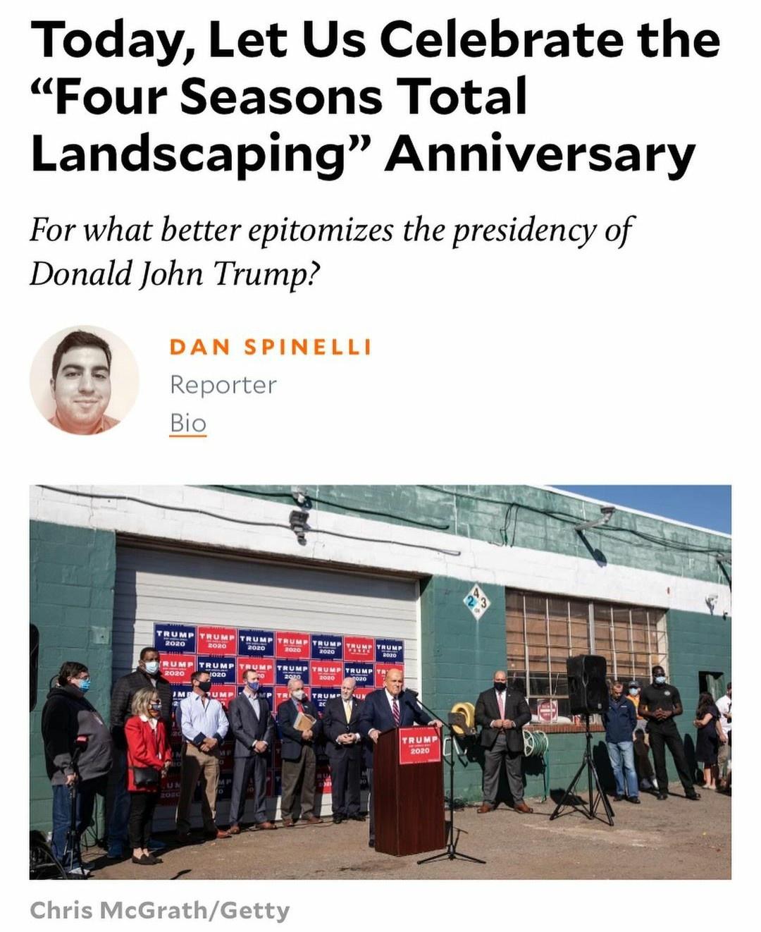 It's been one year! Yes good riddance to Trump!