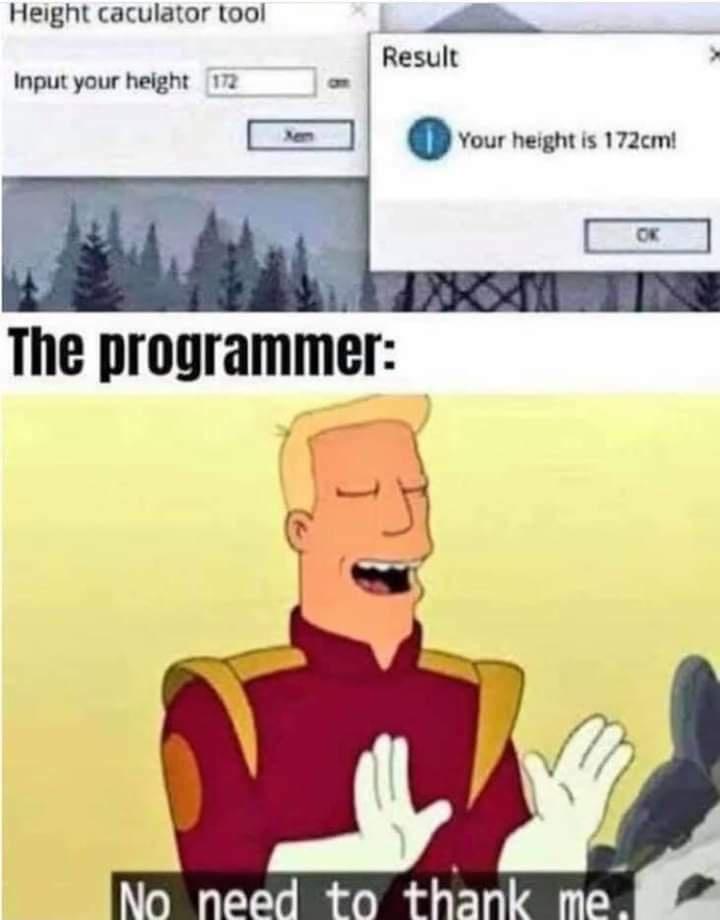 First day of programming classes be like: