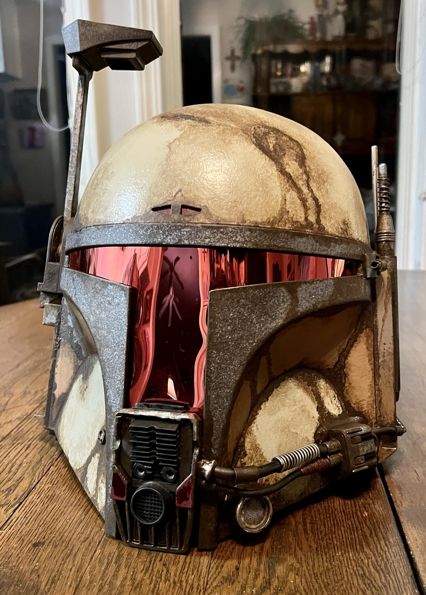 Modified Black Series Boba Fett helmet