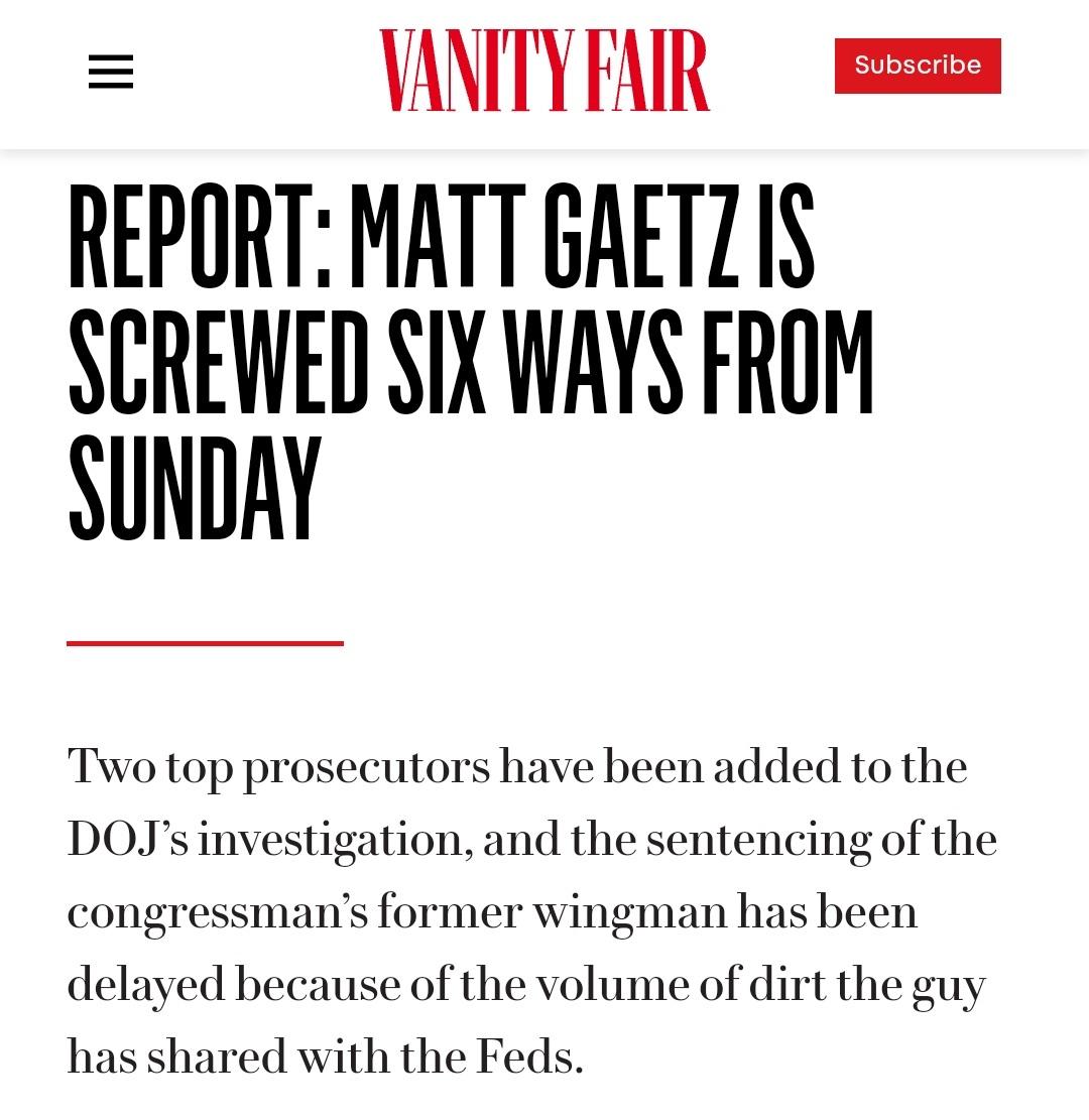 Top prosecutors assigned to Gaetz case.