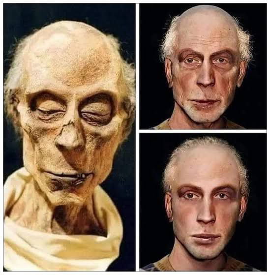 Facial reconstruction of Ramesses 2 the greatest pharoah of ancient egypt.(rules about 3300 years ago)