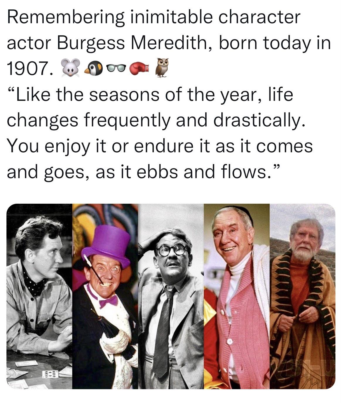 He played Satan more times than I can count