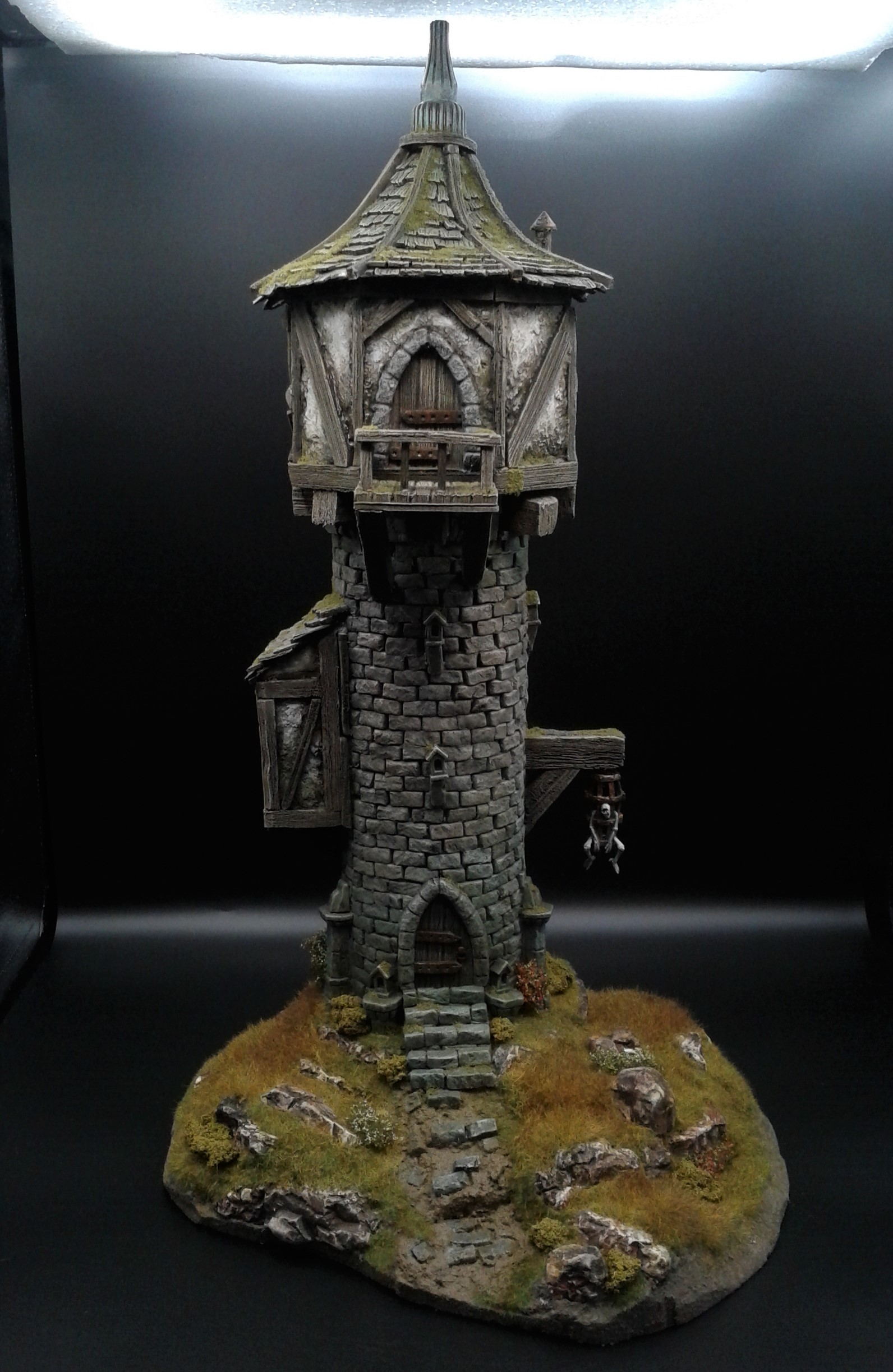 Scratch Built Pringles Can Wizards Tower