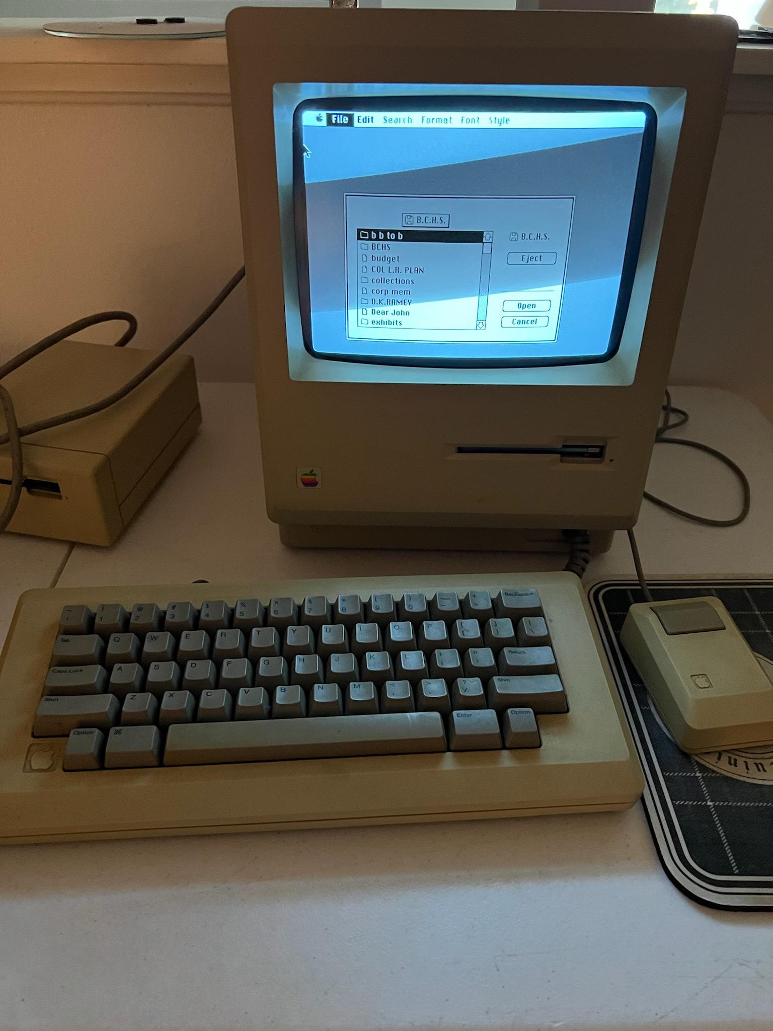 My grandfather's old Mac still runs today. He died over 35yrs ago.