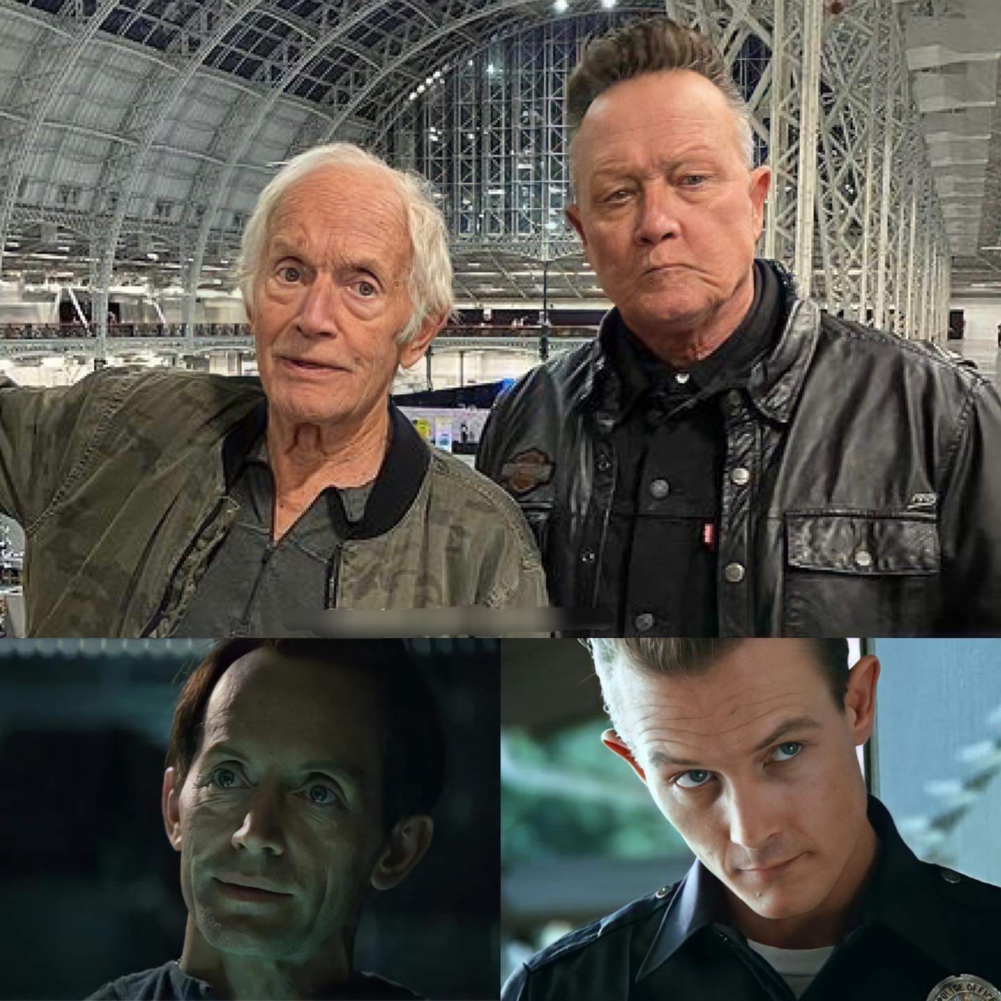 Advanced model androids: Lance Henriksen (Aliens) and Robert Patrick (Terminator 2) - Legends