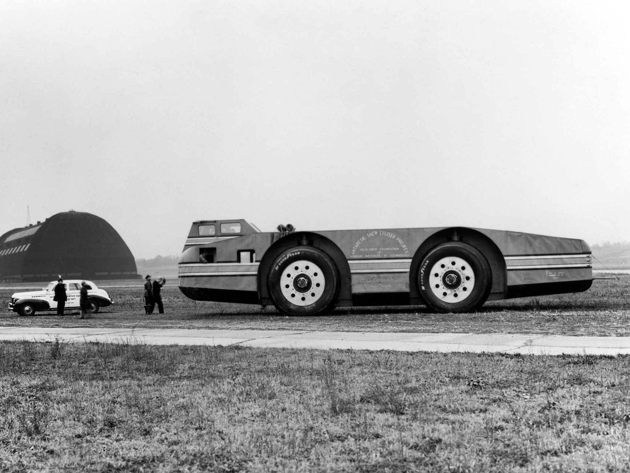 Antarctic Snow Cruiser.&nbsp;Built between 1937 and 1939, for expeditions to Antarctica.