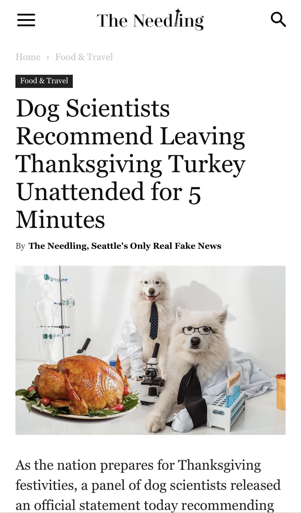 Scientifically Proven Happy Thanksgiving!