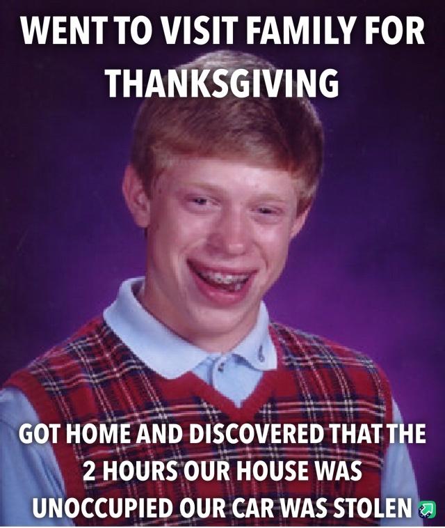 Not thankful for this