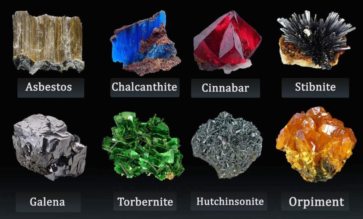 Sticks and stones may break my bones, but these minerals will definitely kill you!