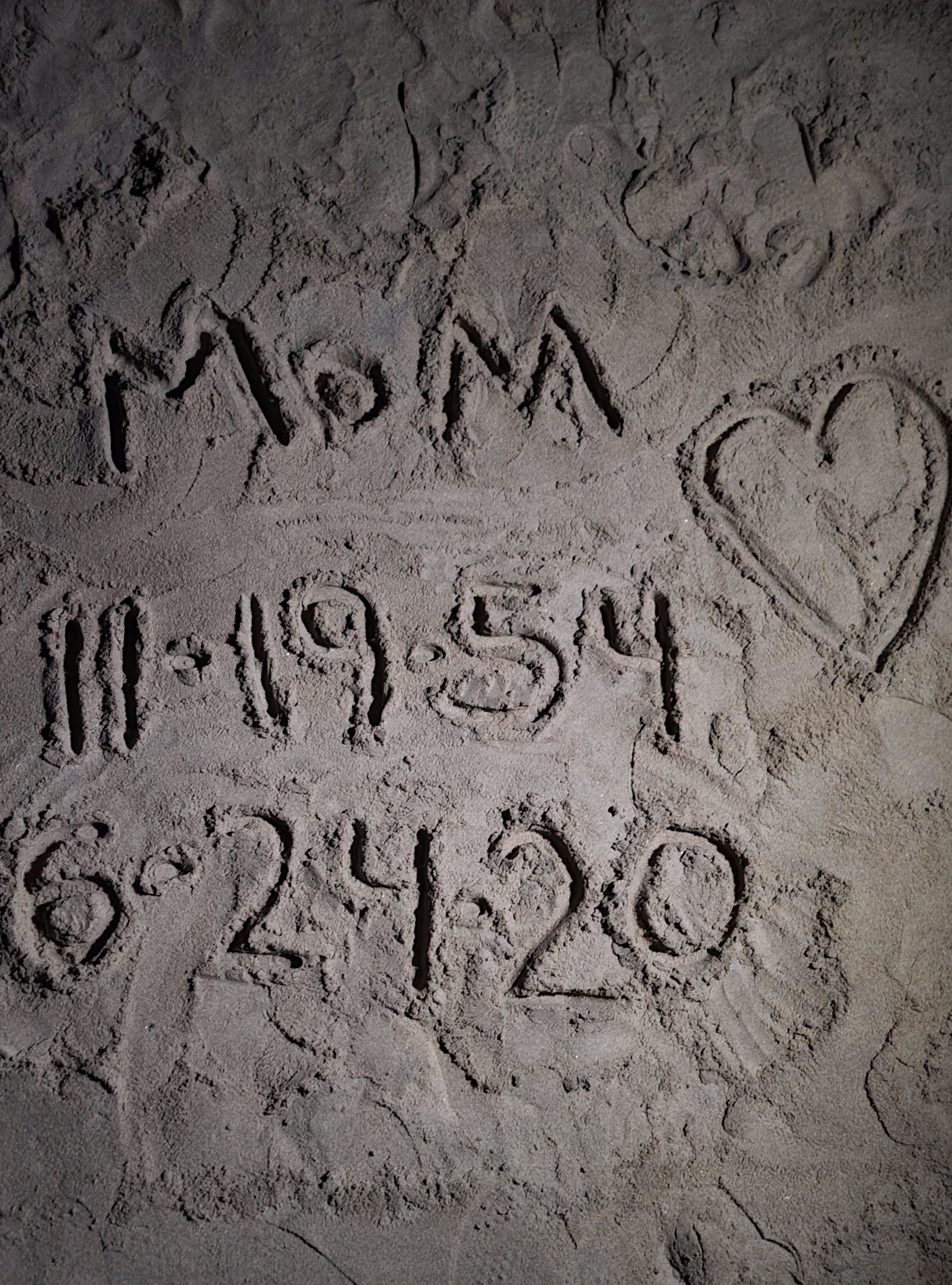 So I took my Mom back home to rest on the beach